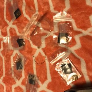 Earring and charm set